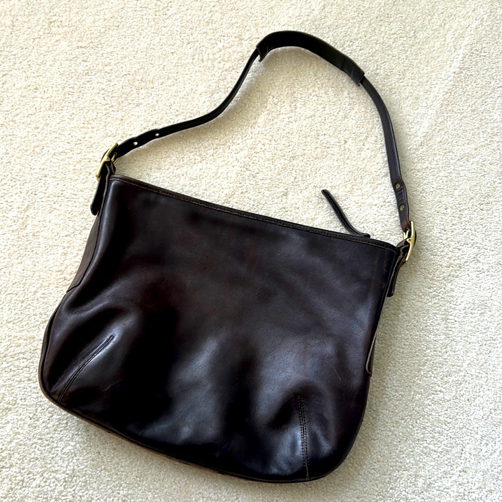 Coach leather bag